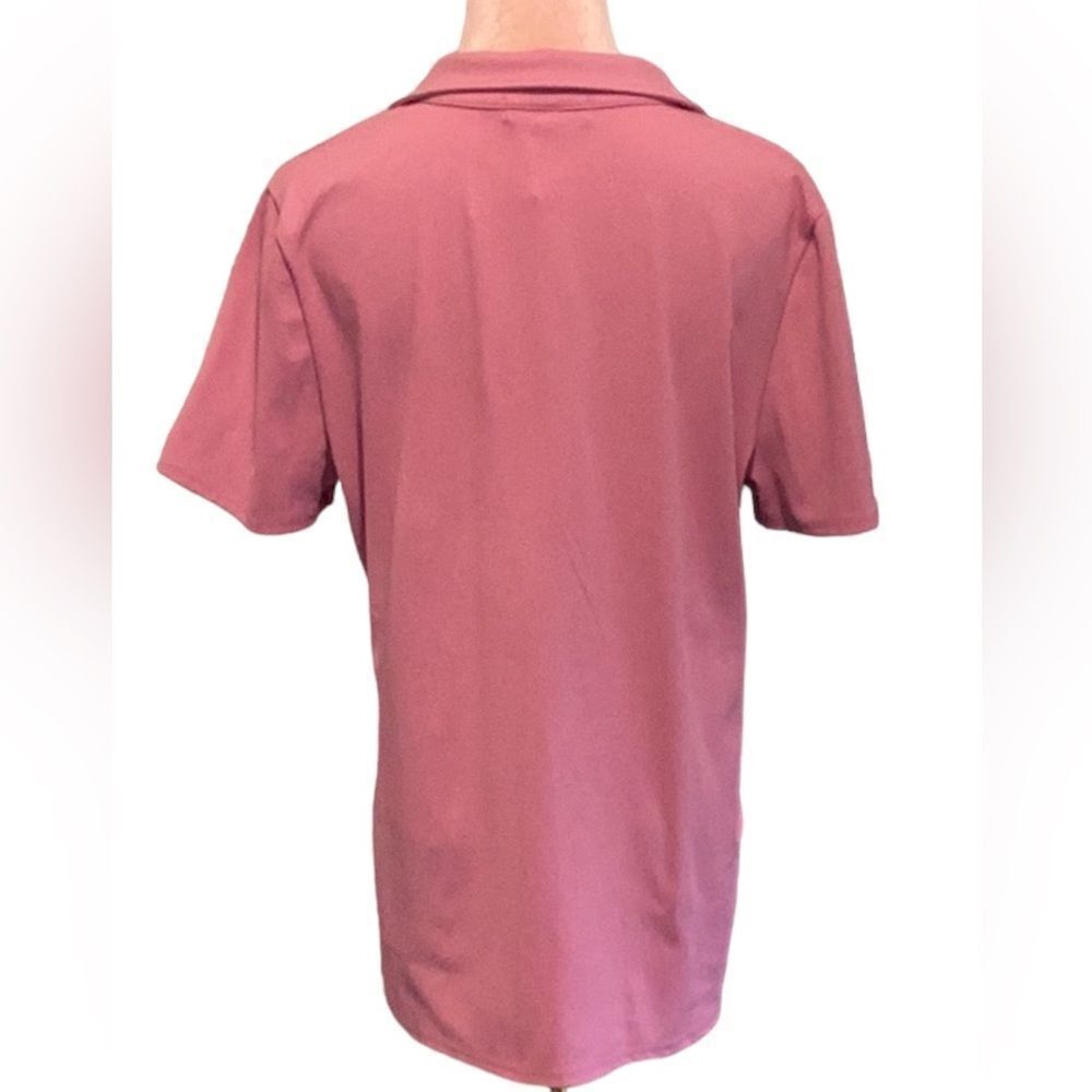 SINCERELY JULES NWT WOMENS LARGE V NECK ACTIVE WEAR TOP BLOUSE LARGE - Picture 4 of 8